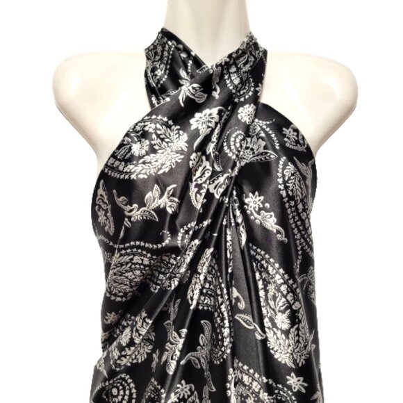 Pareo Sarong Skirt Swimsuit Cover Up Strapless Dress for Beach Vacation - Picture 4 of 11